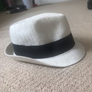 Charlotte Russe cream cowboy style hat